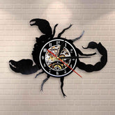 LED Wall Clock Venomous Scorpion My Wall Clock